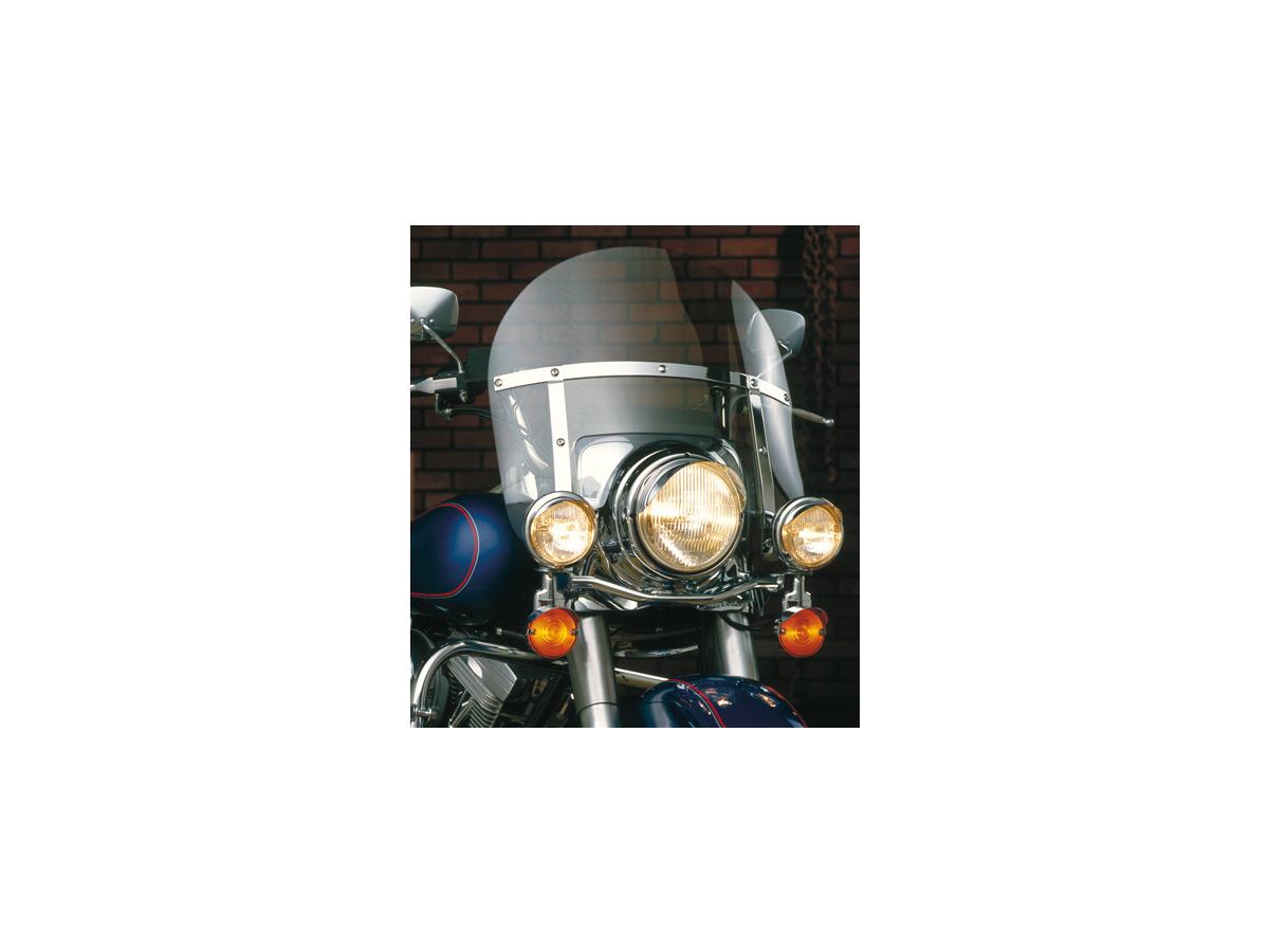 Heavy Duty FL Duo Glide/Electra Glide Windshield Kit without Mounting Kit Height: 21,5", Width: 21,5" Clear