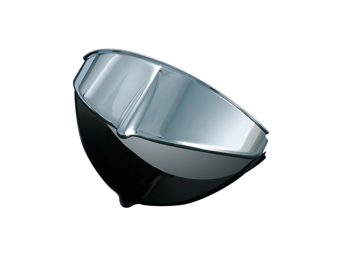 7" Headlight Visor Chrome