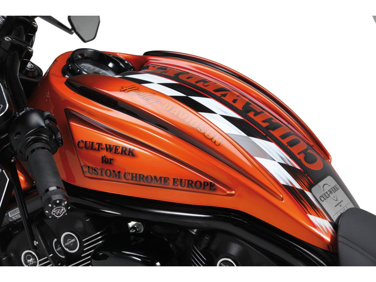 Night Rod Special Airbox Cover Zwart Klaar om te schilderen