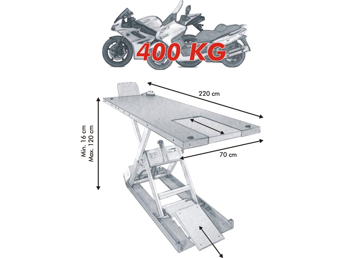 EH 400 Motorlift Rood