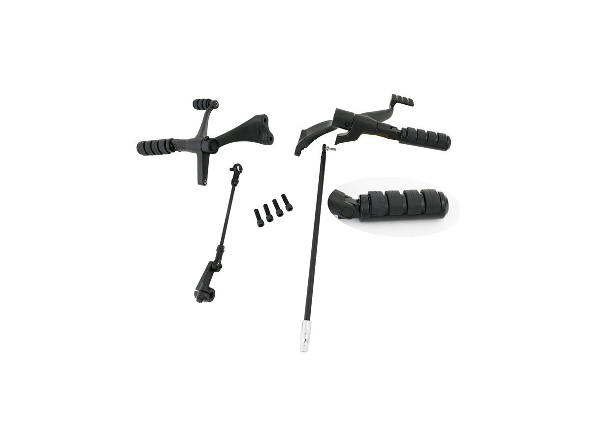 Forward Control Kit voor Sportster Zwart