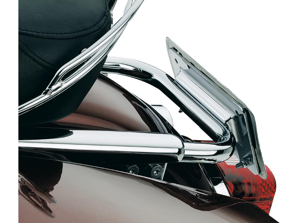 Lay Down kentekenplaatset Verenigde Staten, voor Road King of Road Glide OEM-montage chroom