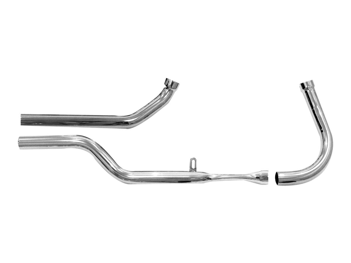 Panhead Side By Side Headers Chroom 1,75"