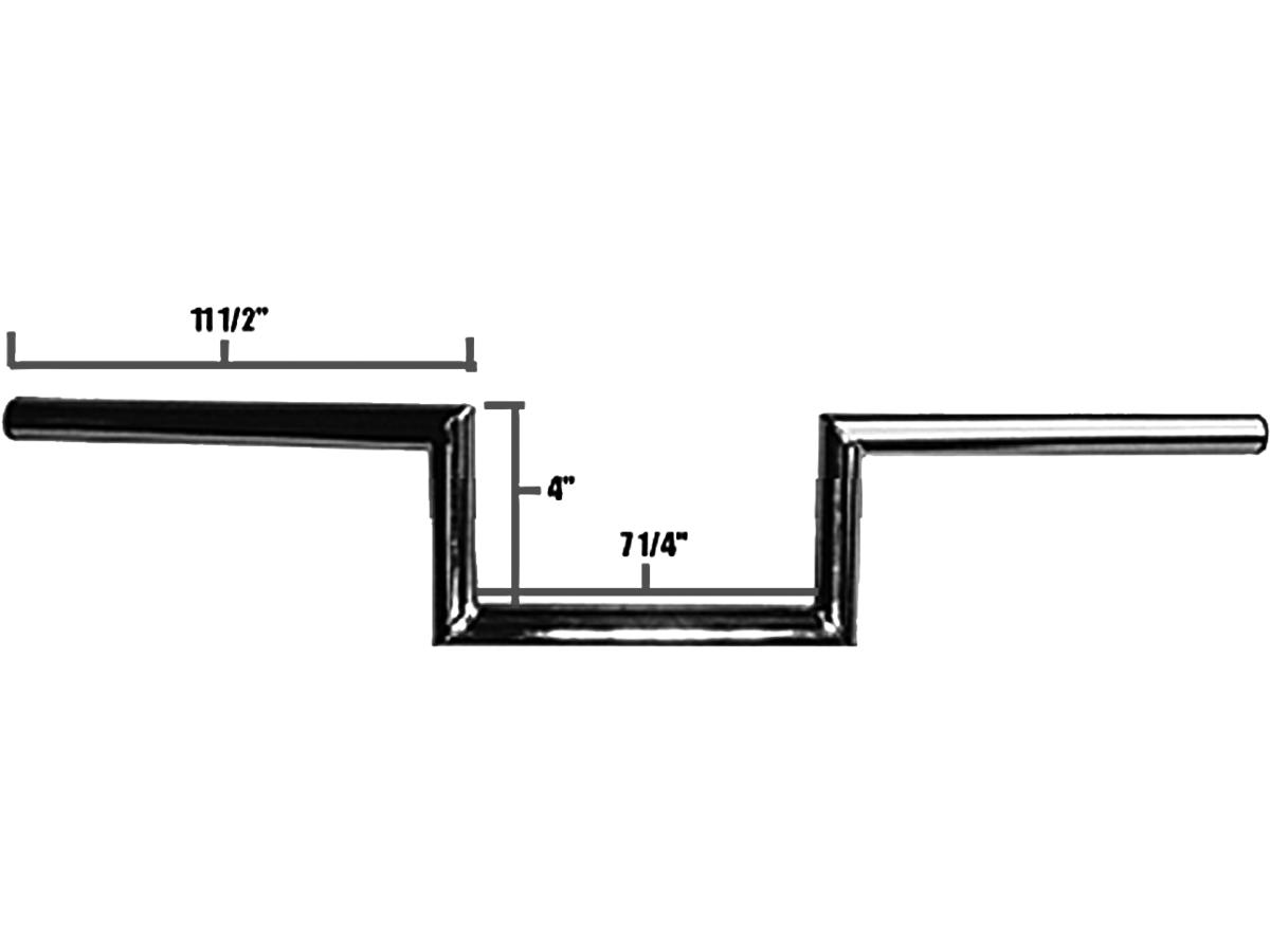 60s Wide Style 4 Handlebar