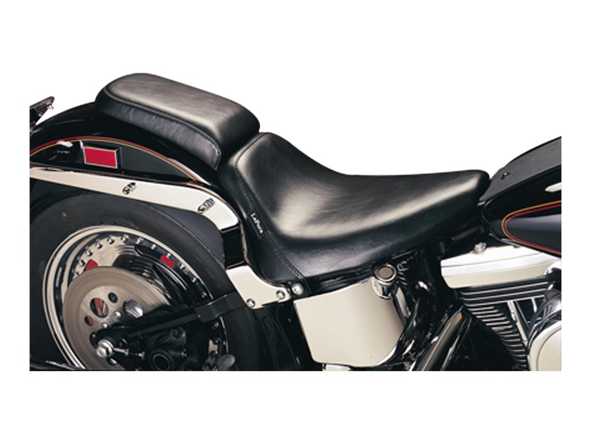 Bare Bones Smooth Solo Seat Black Vinyl