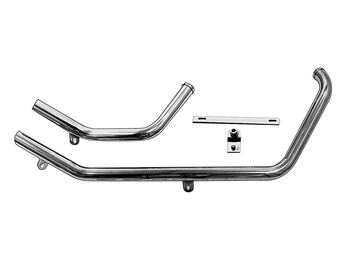 Softail Upsweep Headpipe Set Chrome 1,75"