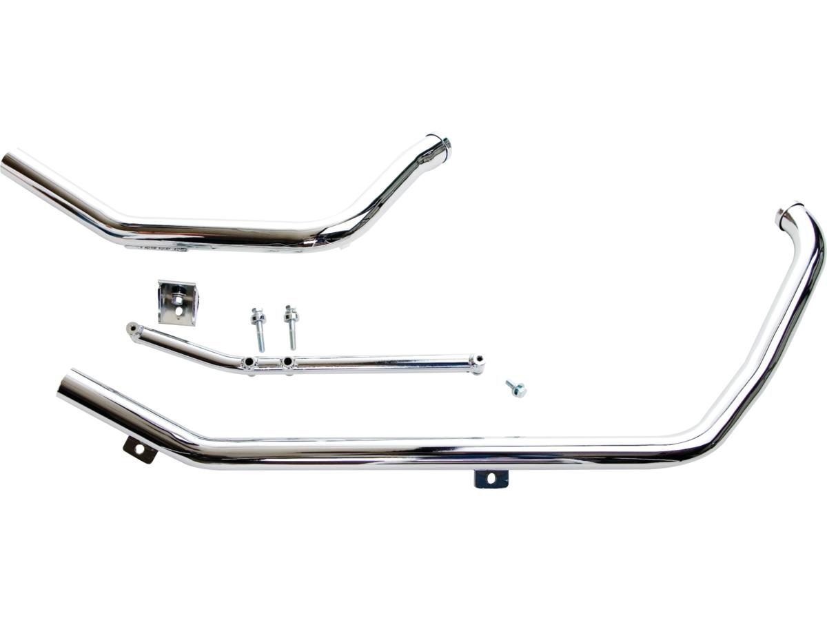 Upsweep 00-06 Twin Cam Headers Chroom 1,75"