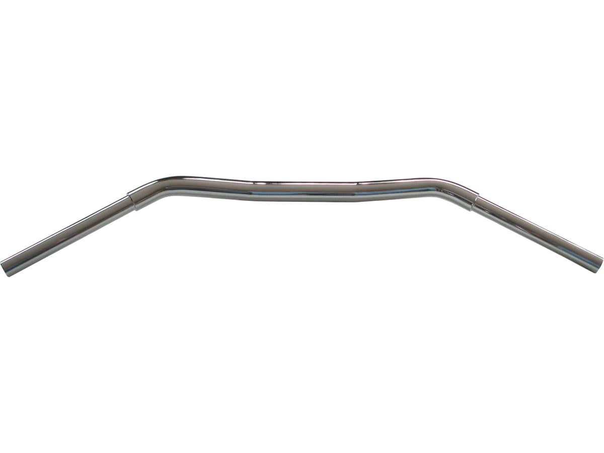 1 1/4" Fat Flyer Bar Handlebar with 1 1/4" Clamp Diameter Non-Dimpled 5-Hole Chrome 1 1/4" Throttle Cables