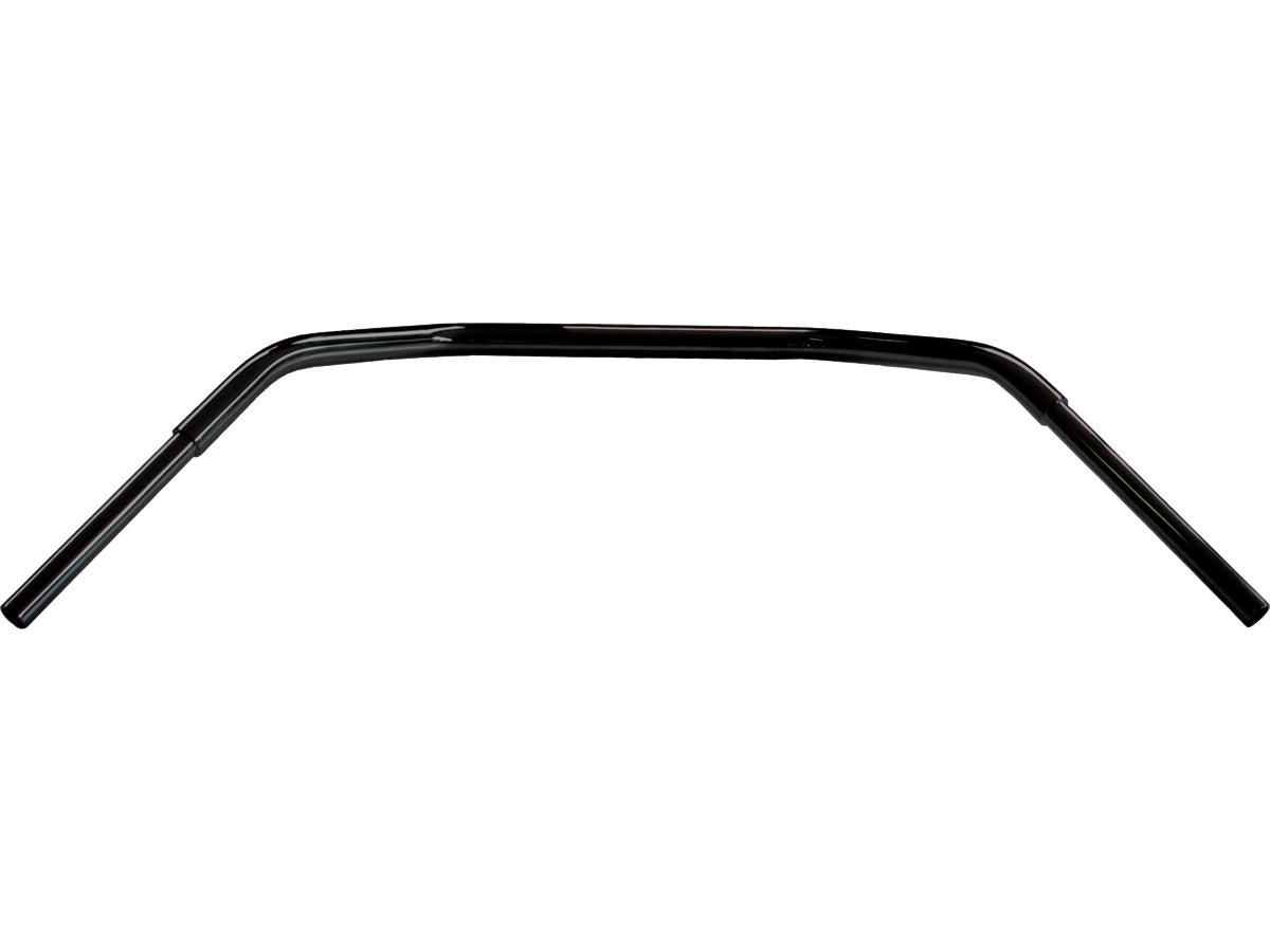 1 1/4" Fat Dirty Bar Handlebar with 1 1/4" Clamp Diameter Black Powder Coated 1 1/4"