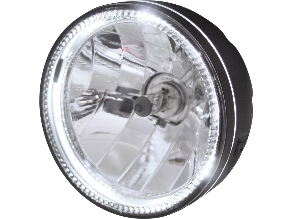 Skyline 5 3/4" Scheinwerfer zwart gepoedercoate LED