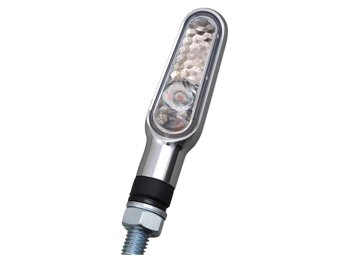 D-Light LED-richtingaanwijzer Chroom Helder LED