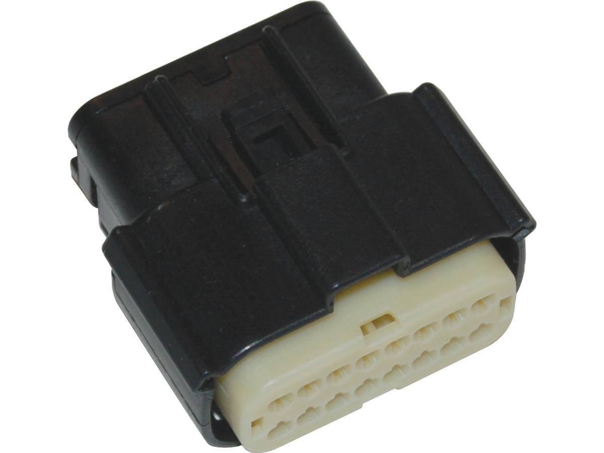 Molex MX-150 Connectoren 16-Positie Vrouwelijk Zwart