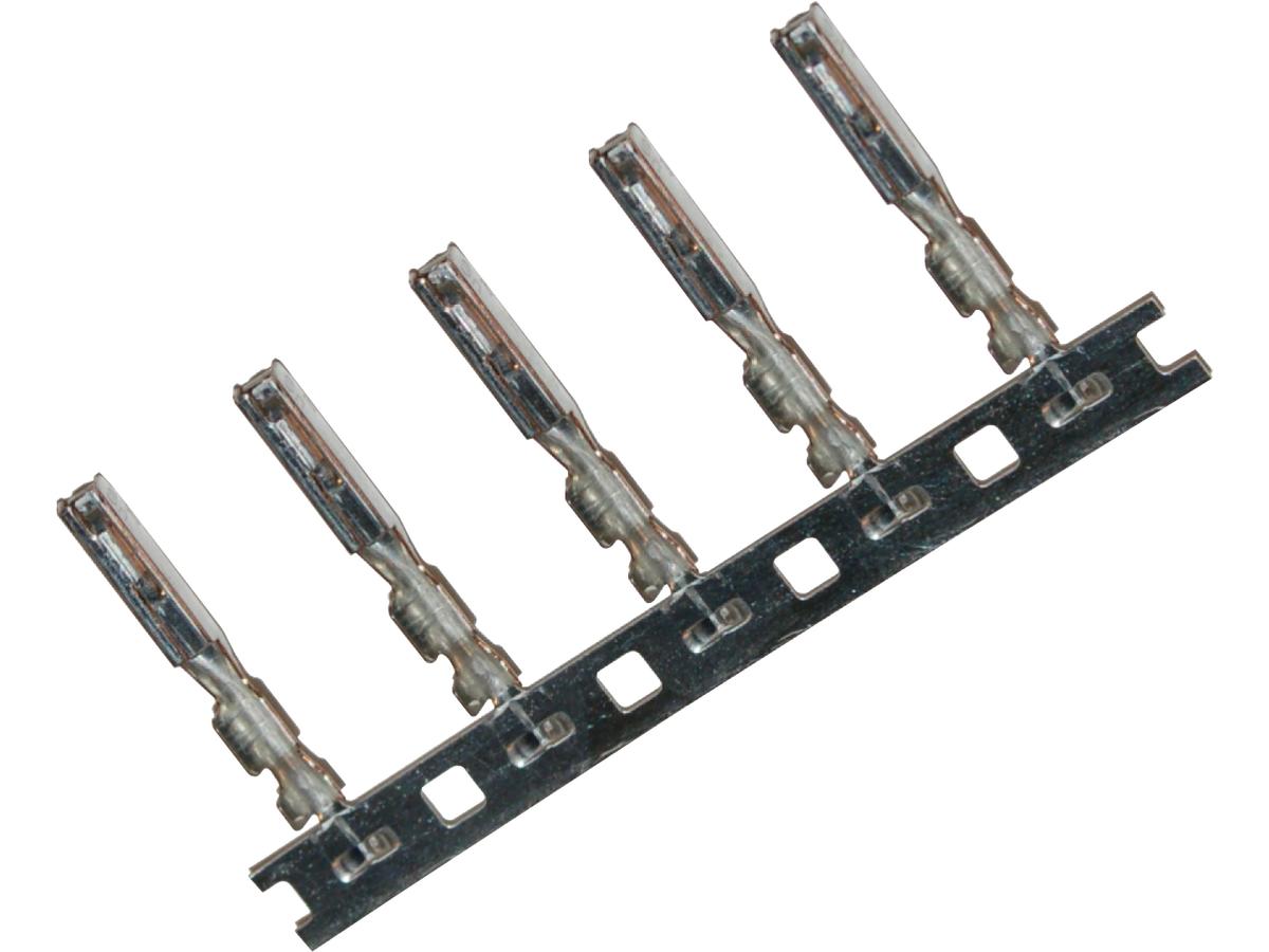 Molex MX-150 16-20 gauge gestempelde mannelijke pinnen