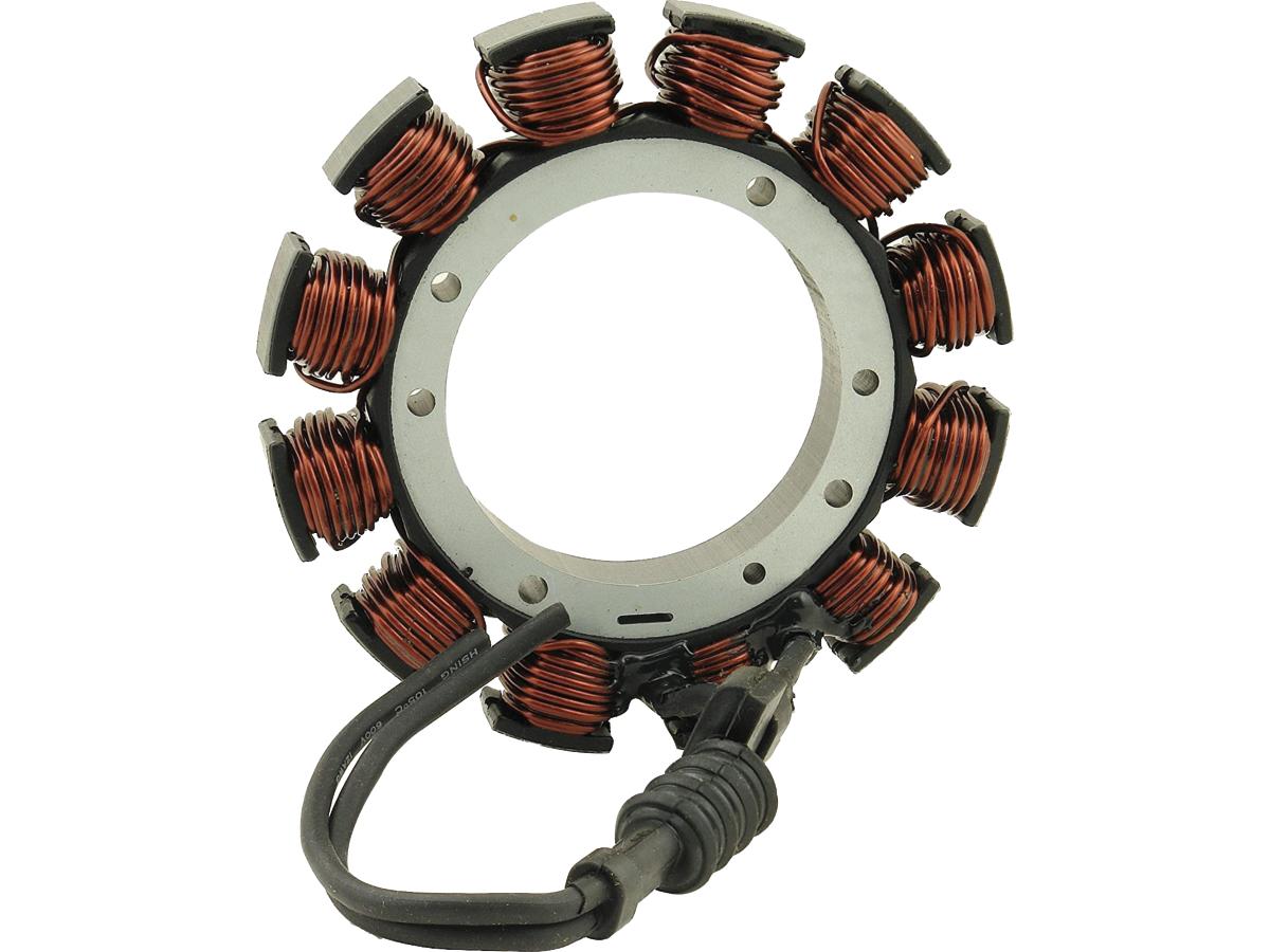 Stator, 38 Amp. 3-fasenstator, 38 AMP, onvervormd