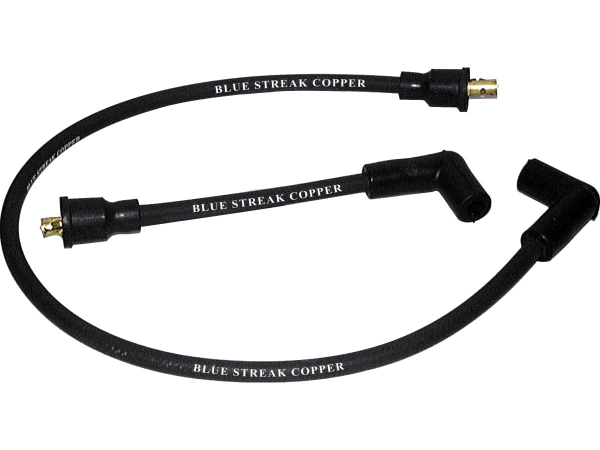 Blue Streak Copper Plug Wires with Magneto Spark Plug Wire