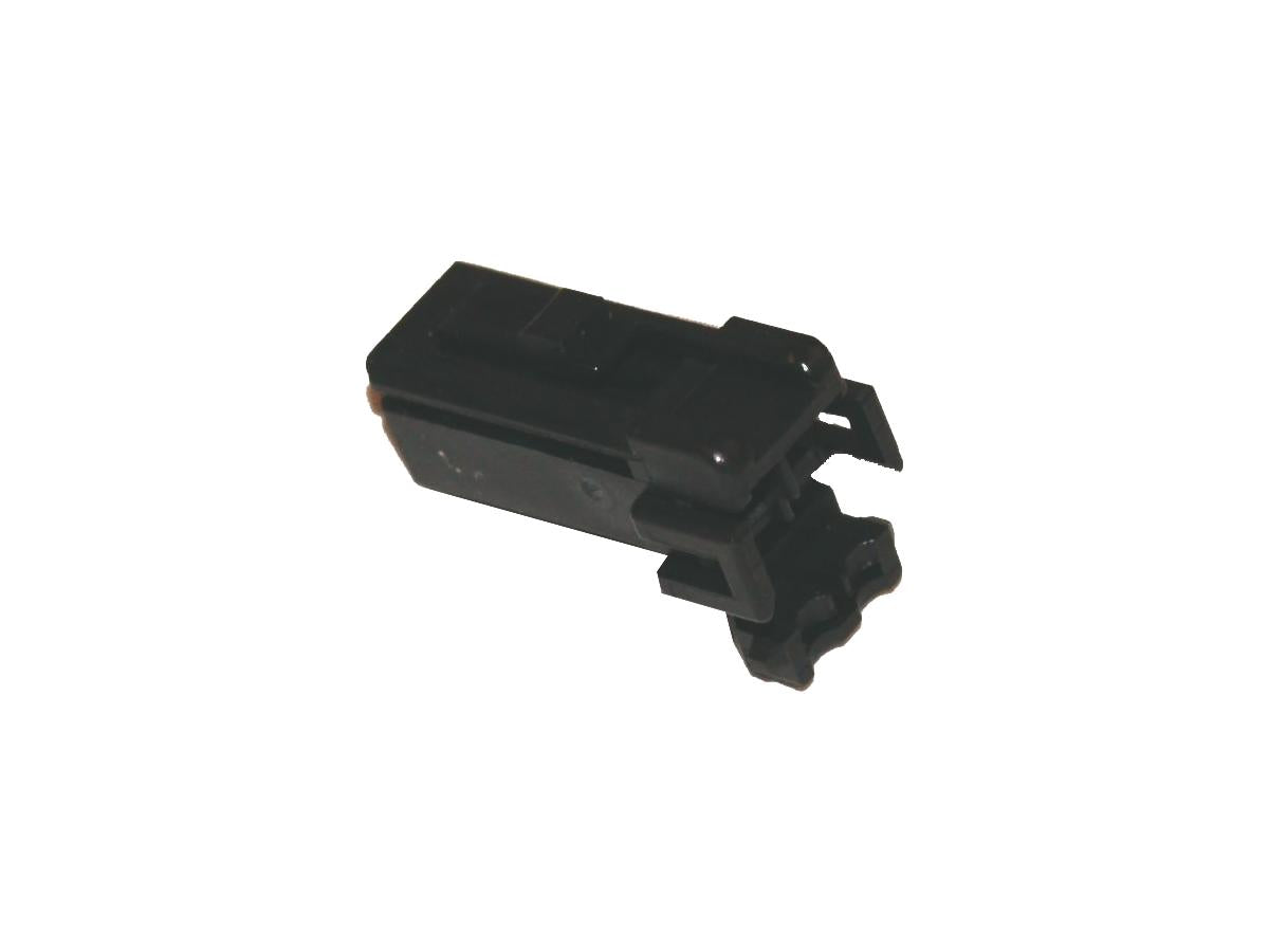 AMP Multilock Connector Housing 2-Wire Plug Black