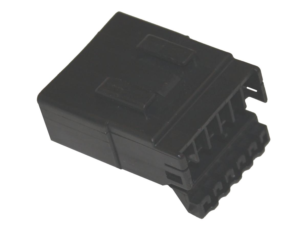 AMP Multilock Connector Housing 6-Wire Cap Black