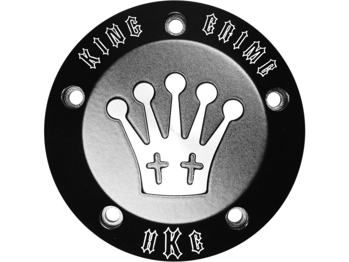 Point Cover King Crime, 5-hole Black Satin