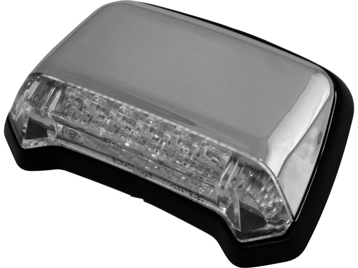 Op het spatbord gemonteerd LED-achterlicht Chroom Chroom LED