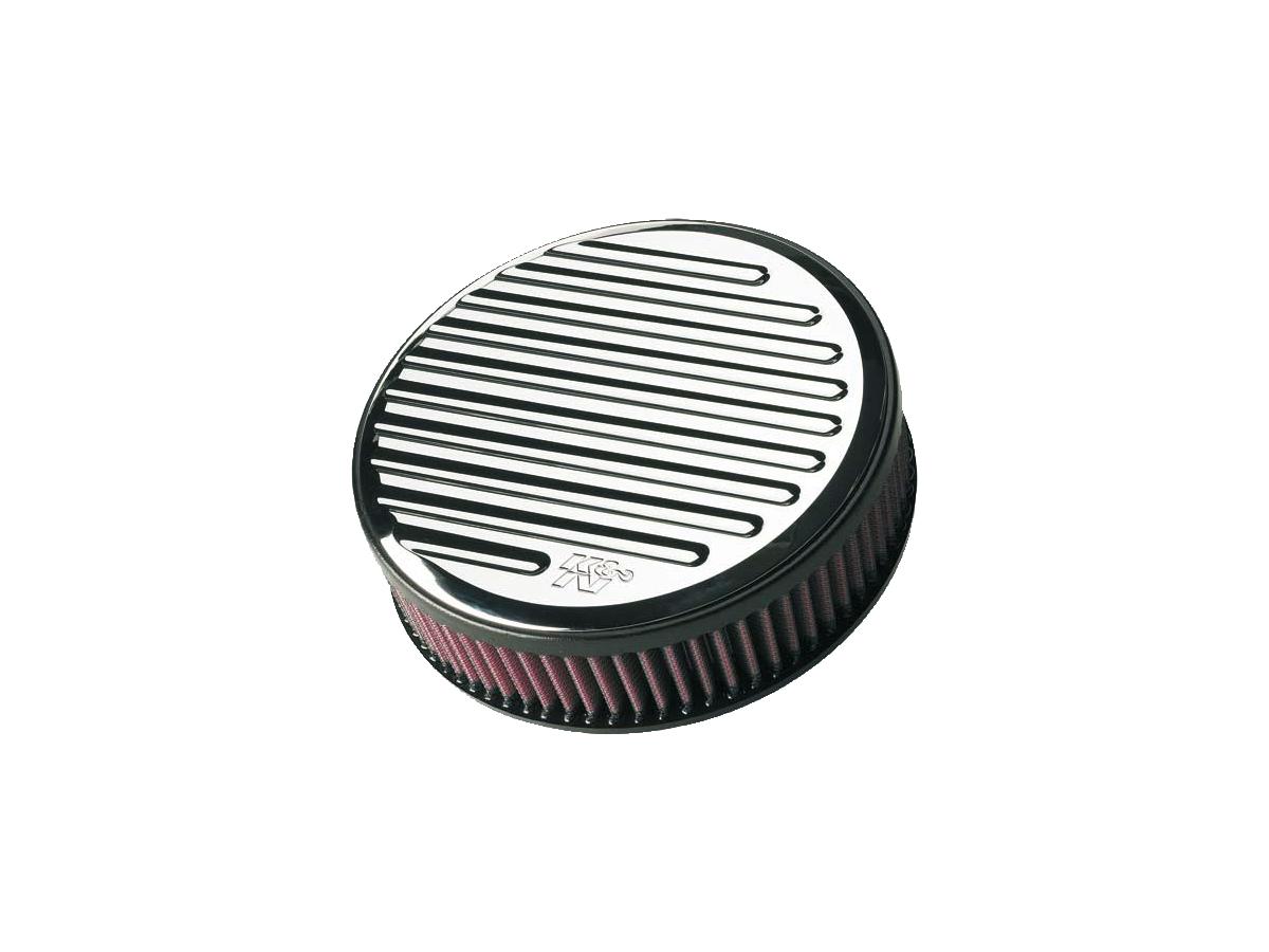 Round Grooved Air Cleaner Aluminium