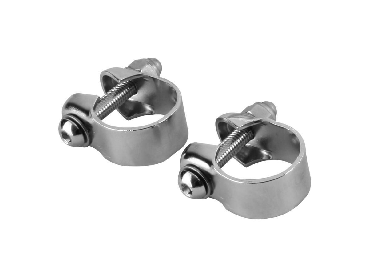 Handlebar Rack Clamps 1 1/4" Clamps Chrome