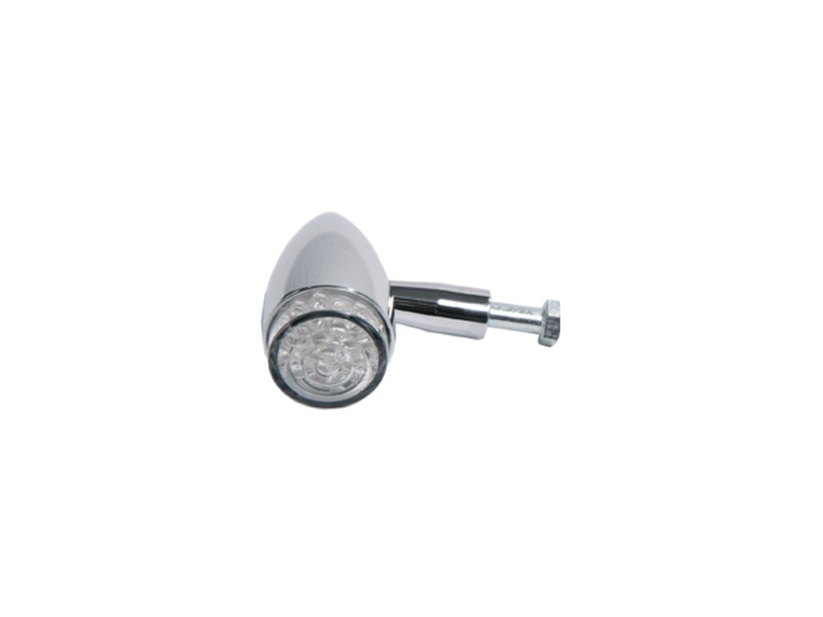 Bullet LED Nebellampe aluminium gepolijst helder LED