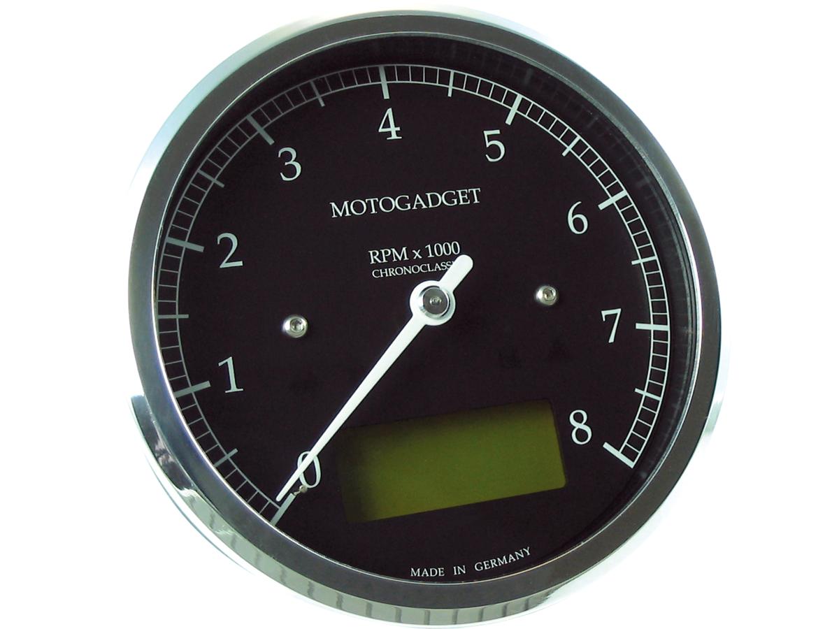 MG CHRONOCLASSIC 8K SCALE GREEN LCD Tachometer