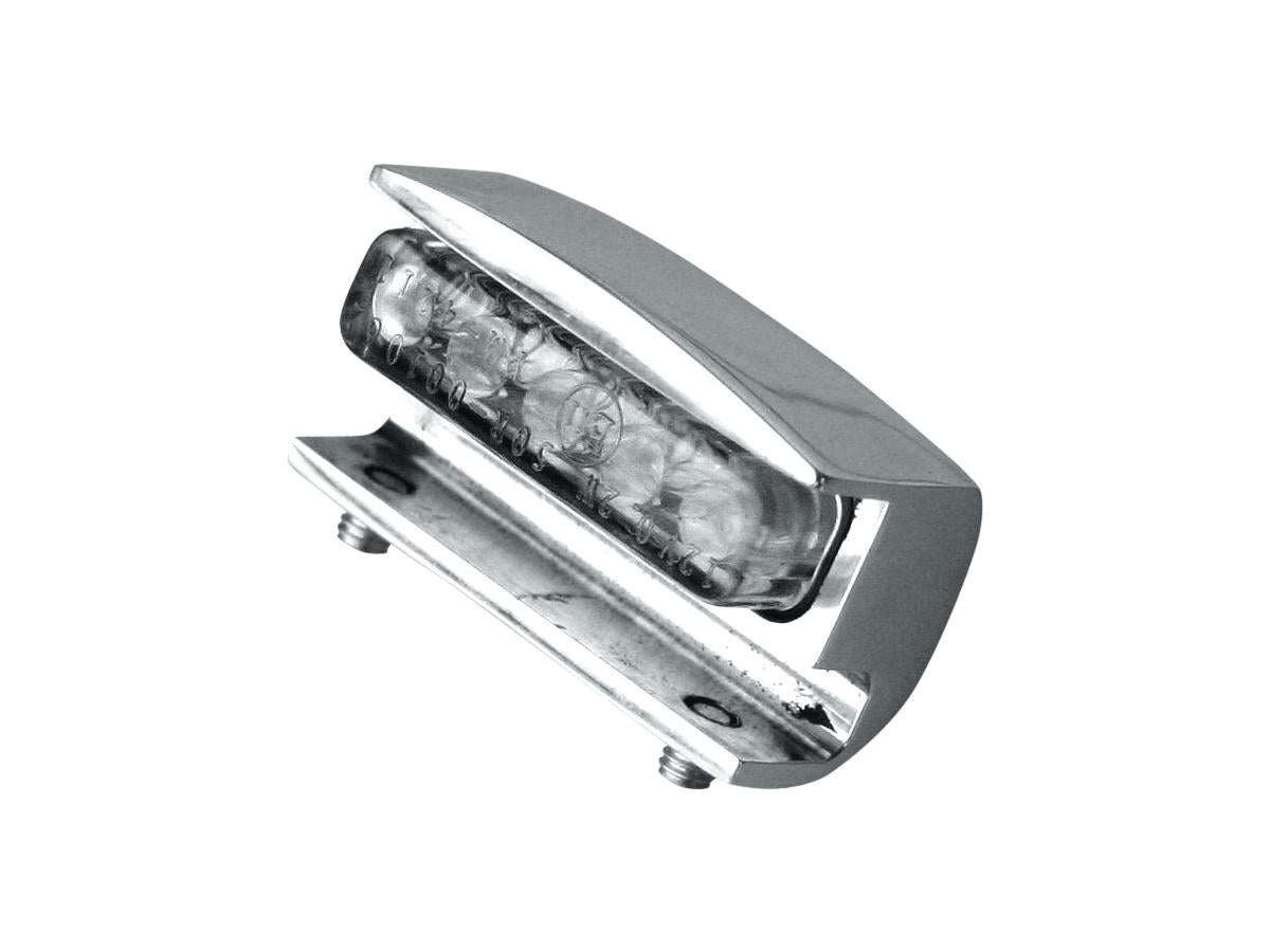 LED-kentekenverlichting aluminium gepolijst