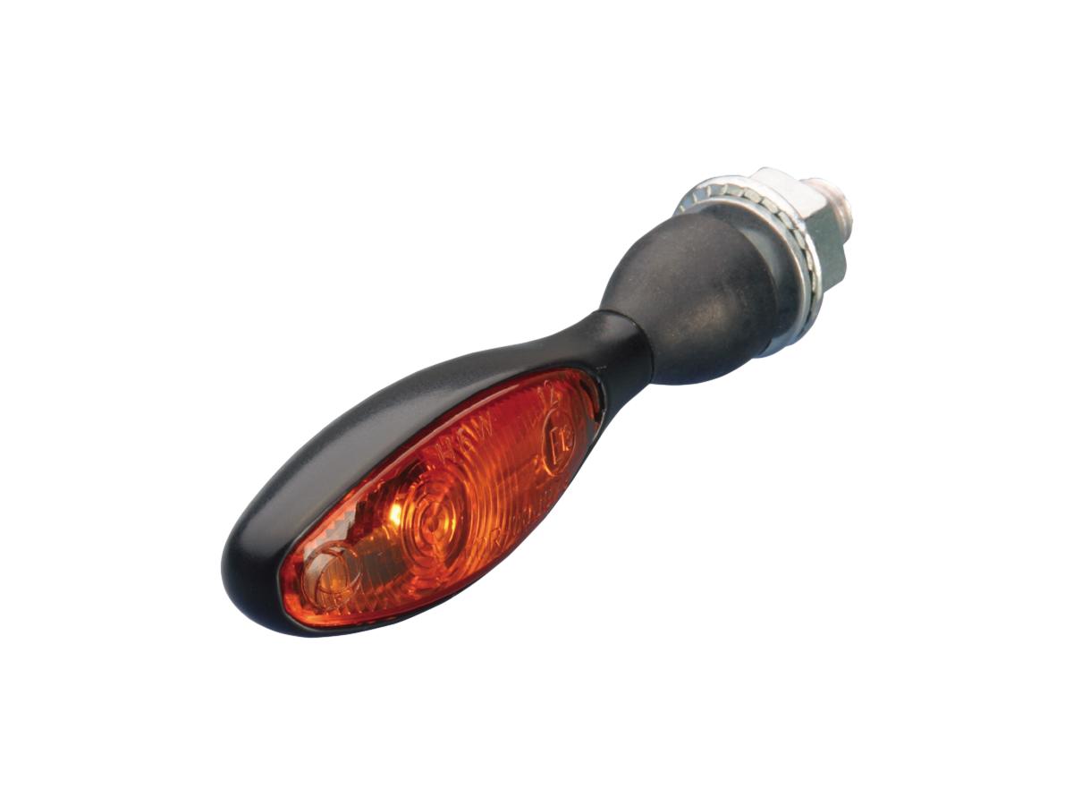 Micro 1000 LED Turn Signal Black Amber LED