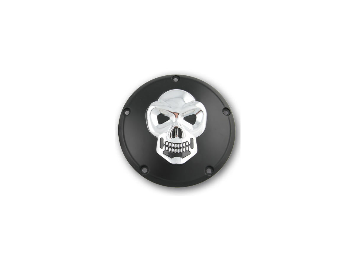 Skull Derby Cover 3-gaats Zwart Goud