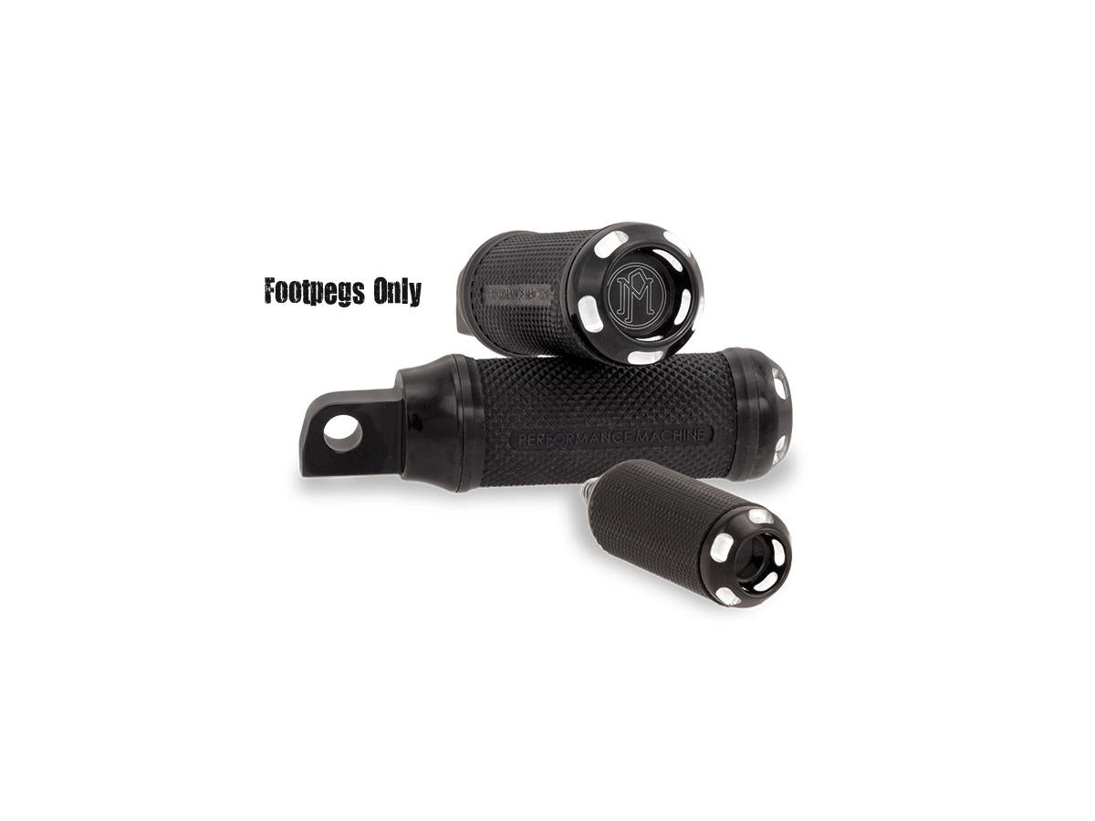 Apex Footpegs 45 Degree Black