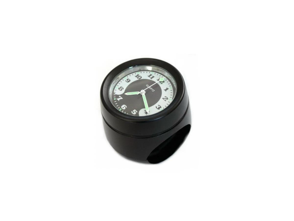 HBAR MOUNTED CLOCK 1IN BLK