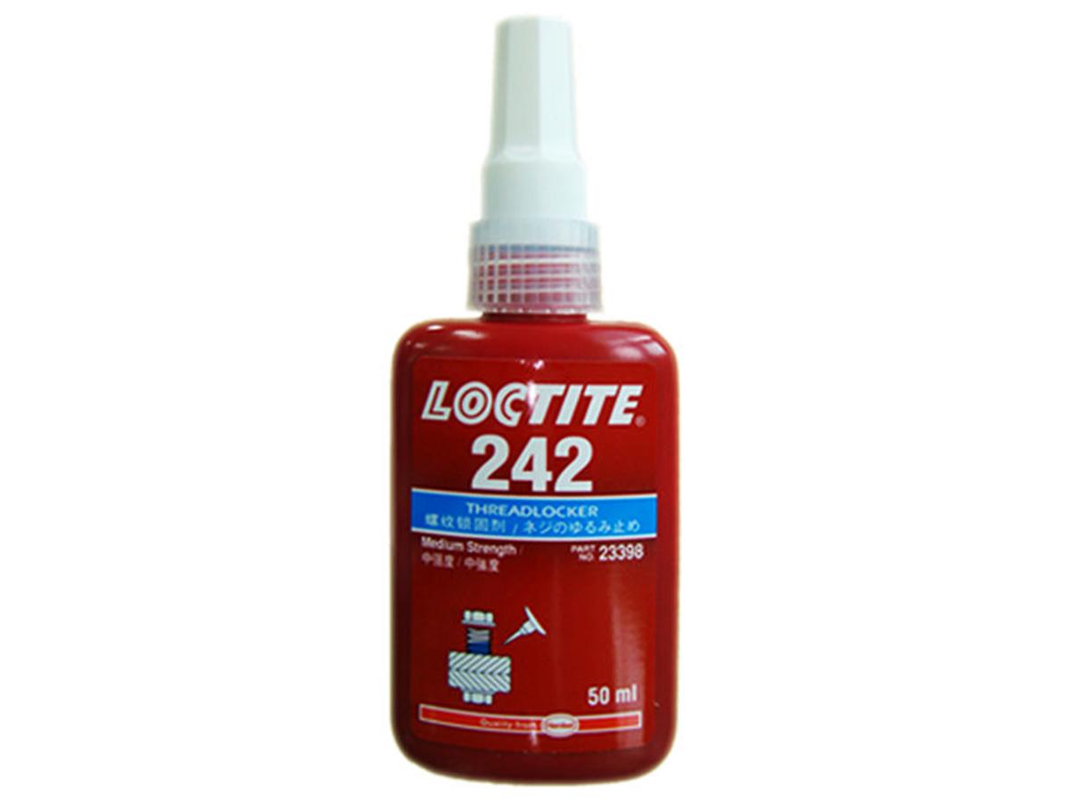 Loctite schroefdraadborgmiddel 242 gemiddelde sterkte - 50 ml