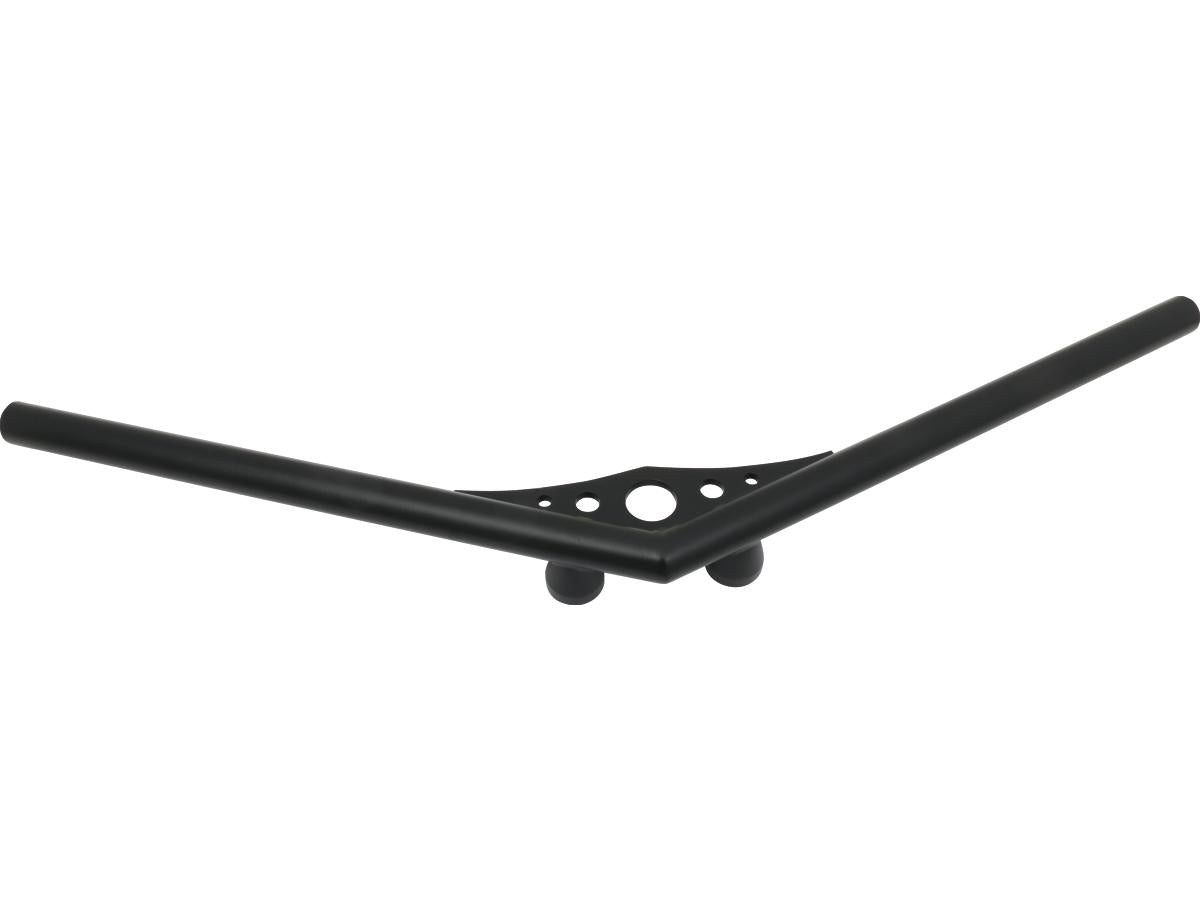 Bonanza Flat Handlebar Black Powder Coated 1"