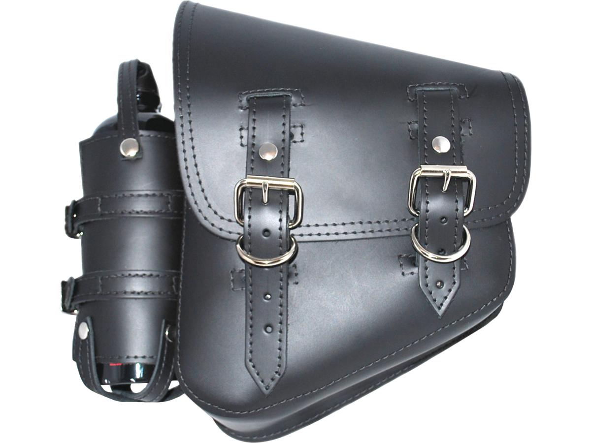 Left Side Bag with Fuel Bottle Black Left