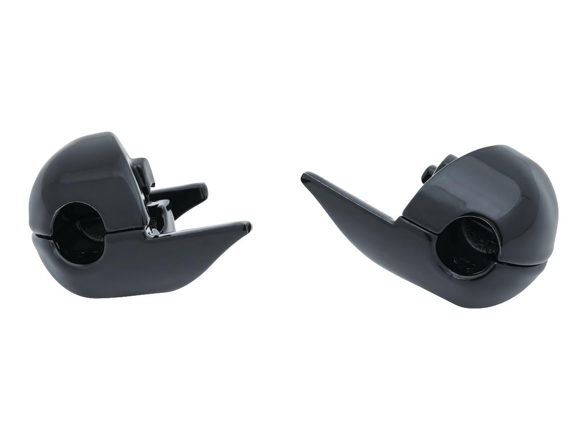 Atto Rear Turn Signals Adapters for Indian Black Gloss