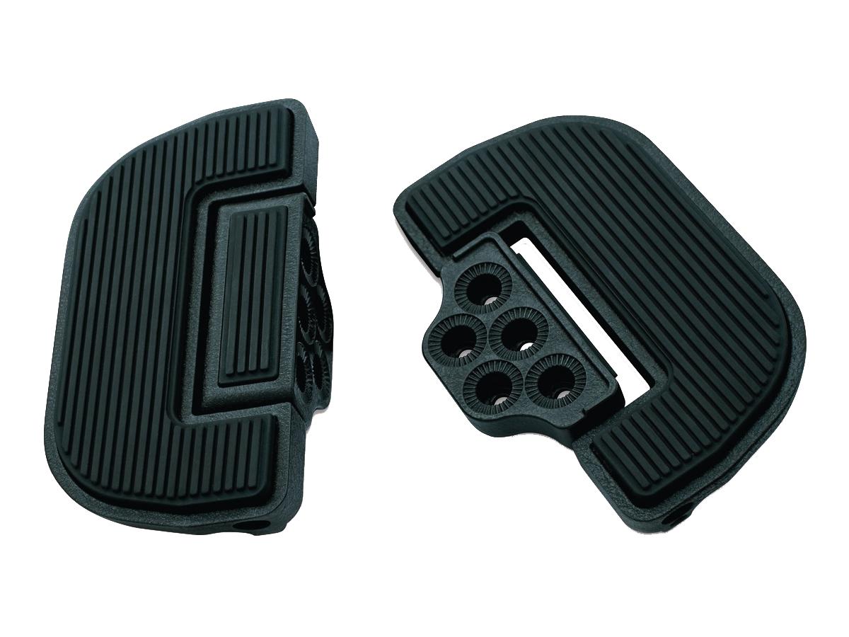 Ribbed Folding Boards for Driver or Passenger Black