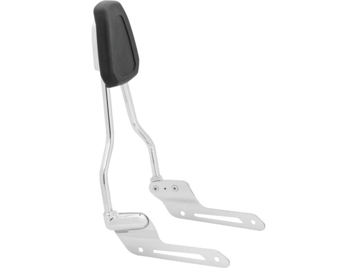 Simple Passenger Backrest 06-17 Softail Chrome