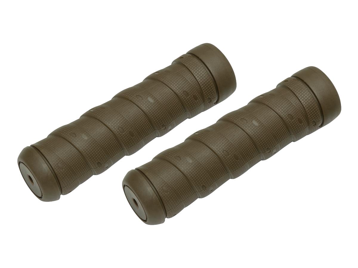 Classic Wrap Grips Brown 1" Throttle By Wire Throttle Cables