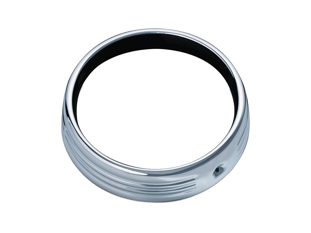 7" Headlamp Trim Ring Chrome