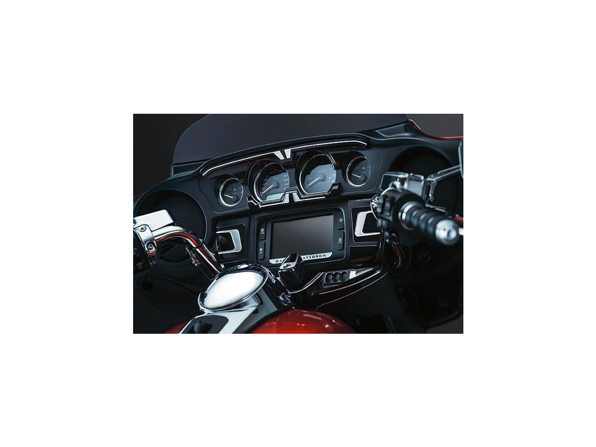 Tuxedo Media Door &amp; Side Panel Accent Trim Black