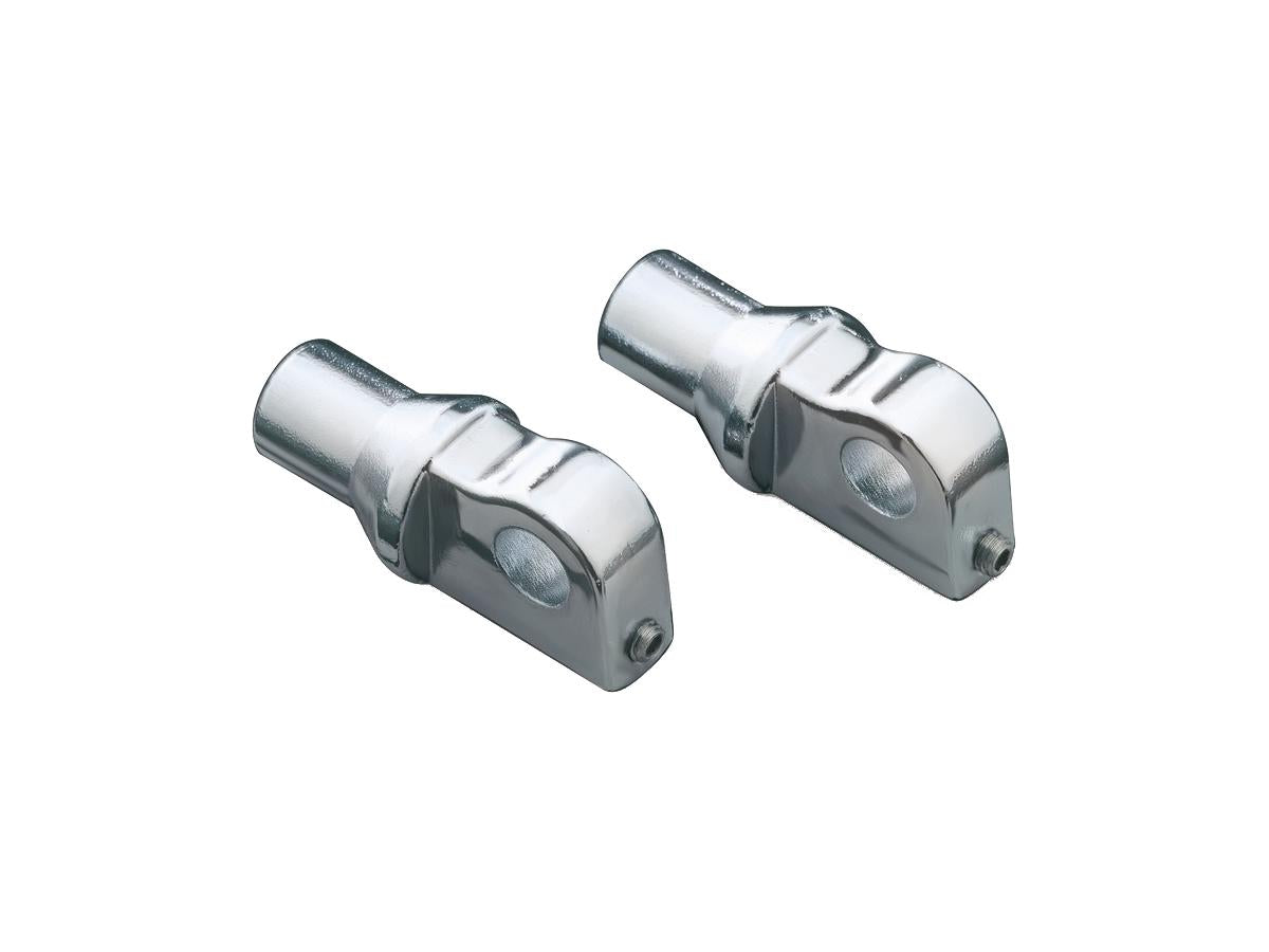 Adjustable Stop Male Mount Adapters Chrome