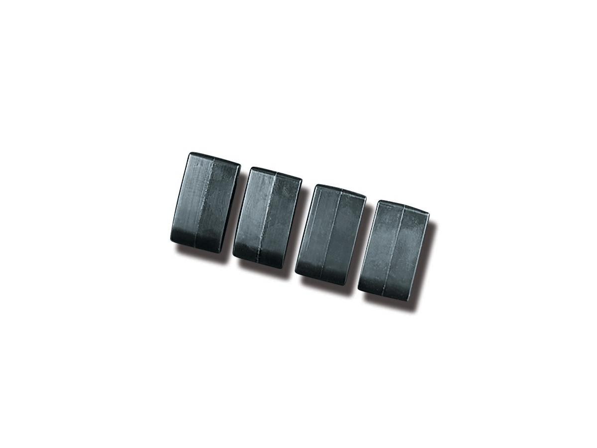 Dually ISO &amp; Trident Peg Replacement Rubber Black