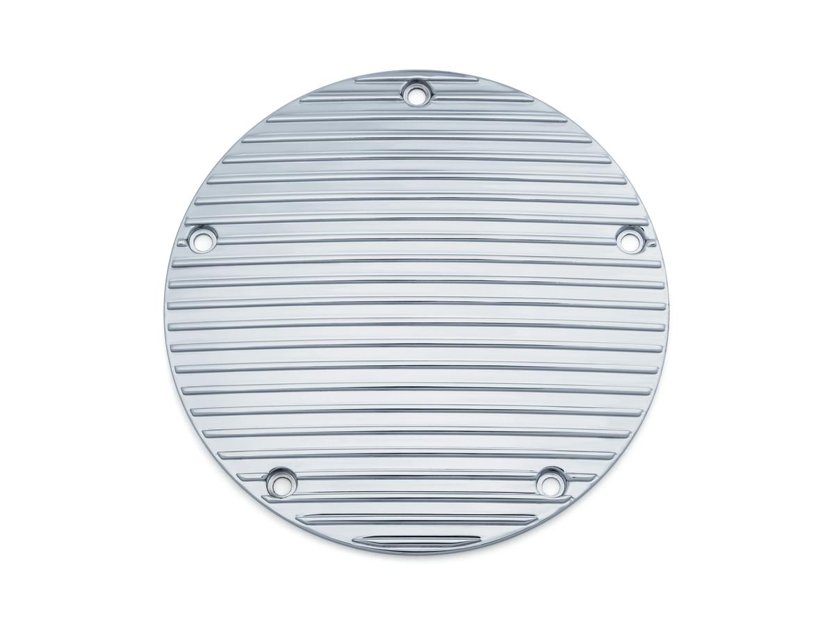 Finned Derby Cover Chrome