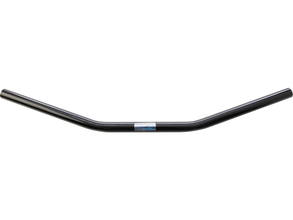 1" Drag Bar Handlebar Dimpled Black Powder Coated 820 mm Throttle Cables