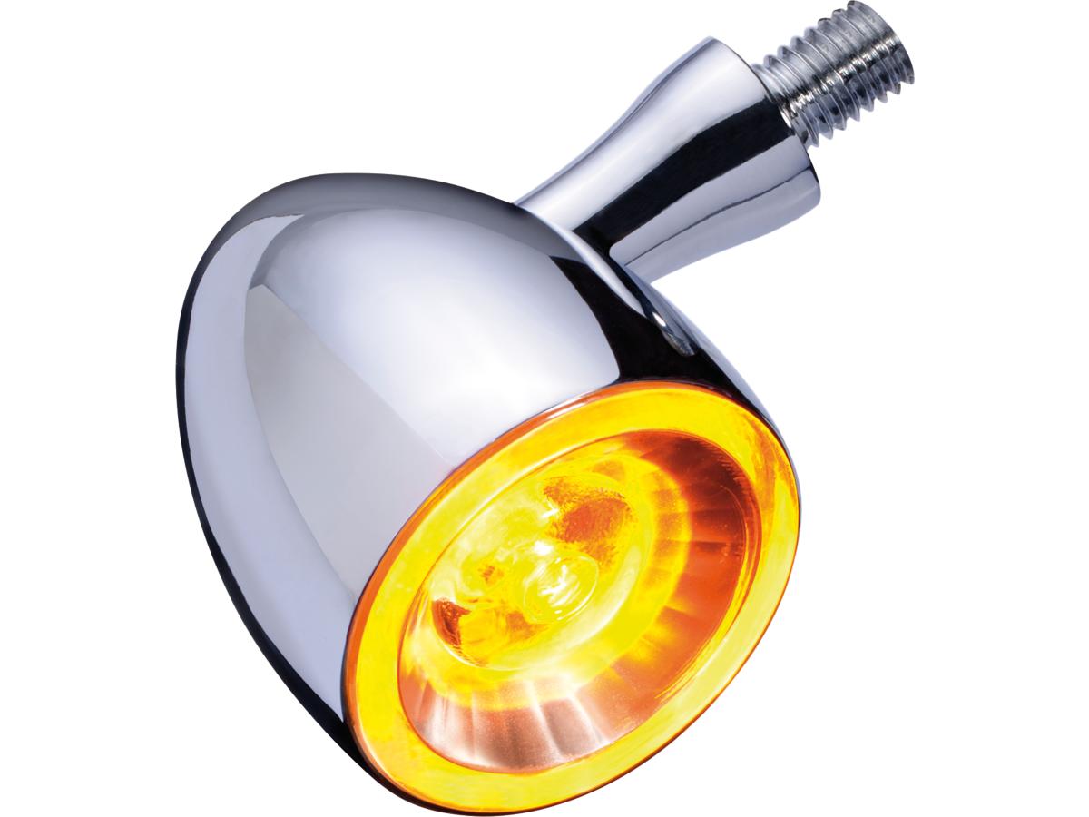 Bullet 1000 Extreme LED Turn Signal Chrome Clear LED