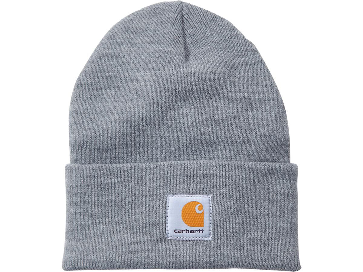 Knit Cuffed Hat Heather Gray