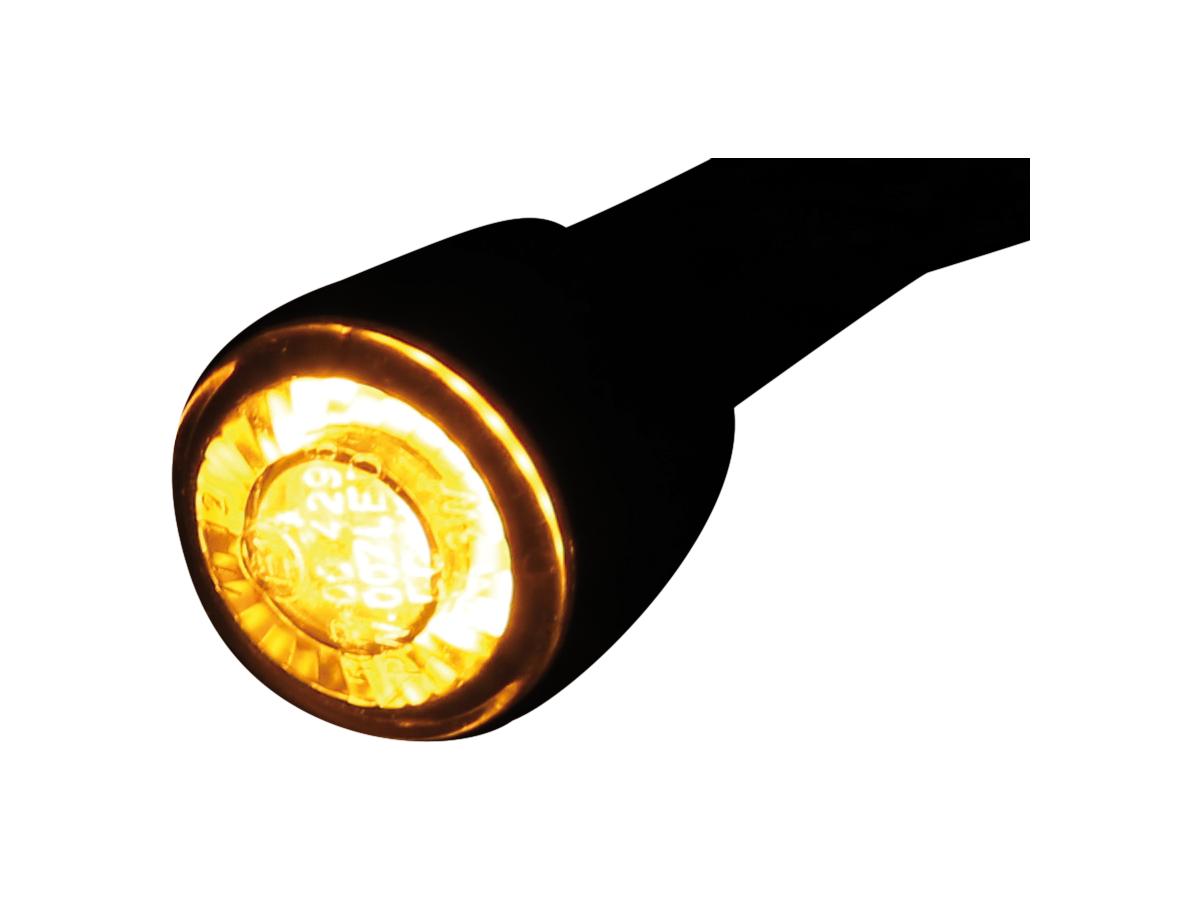 Apollo LED-richtingaanwijzer Black Smoke LED