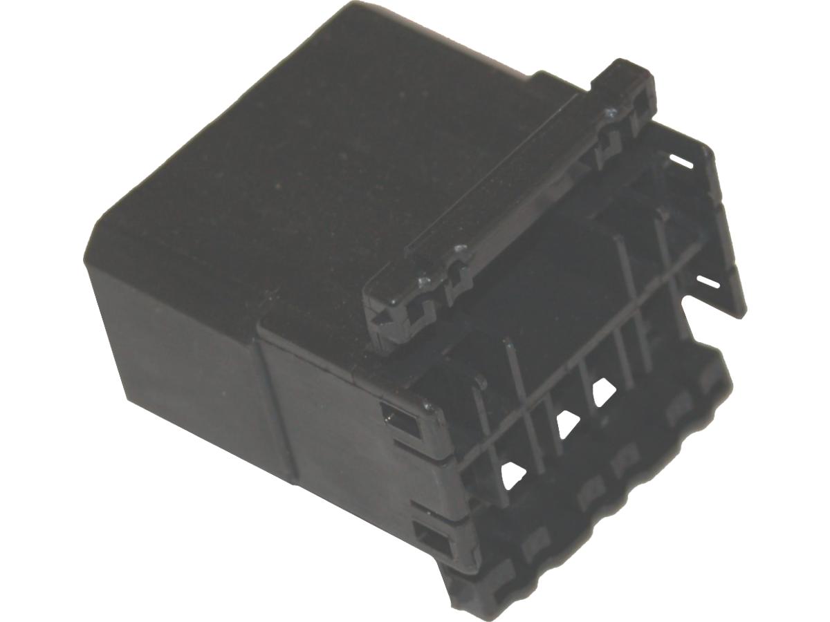 AMP Multilock Connector Housing 10-Wire Cap Black