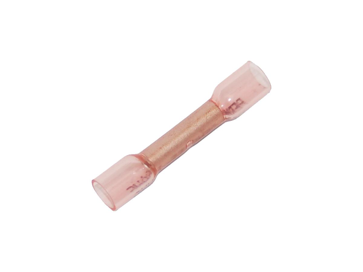 Stootverbinders Heat Sealable 22-18 Butt Pink